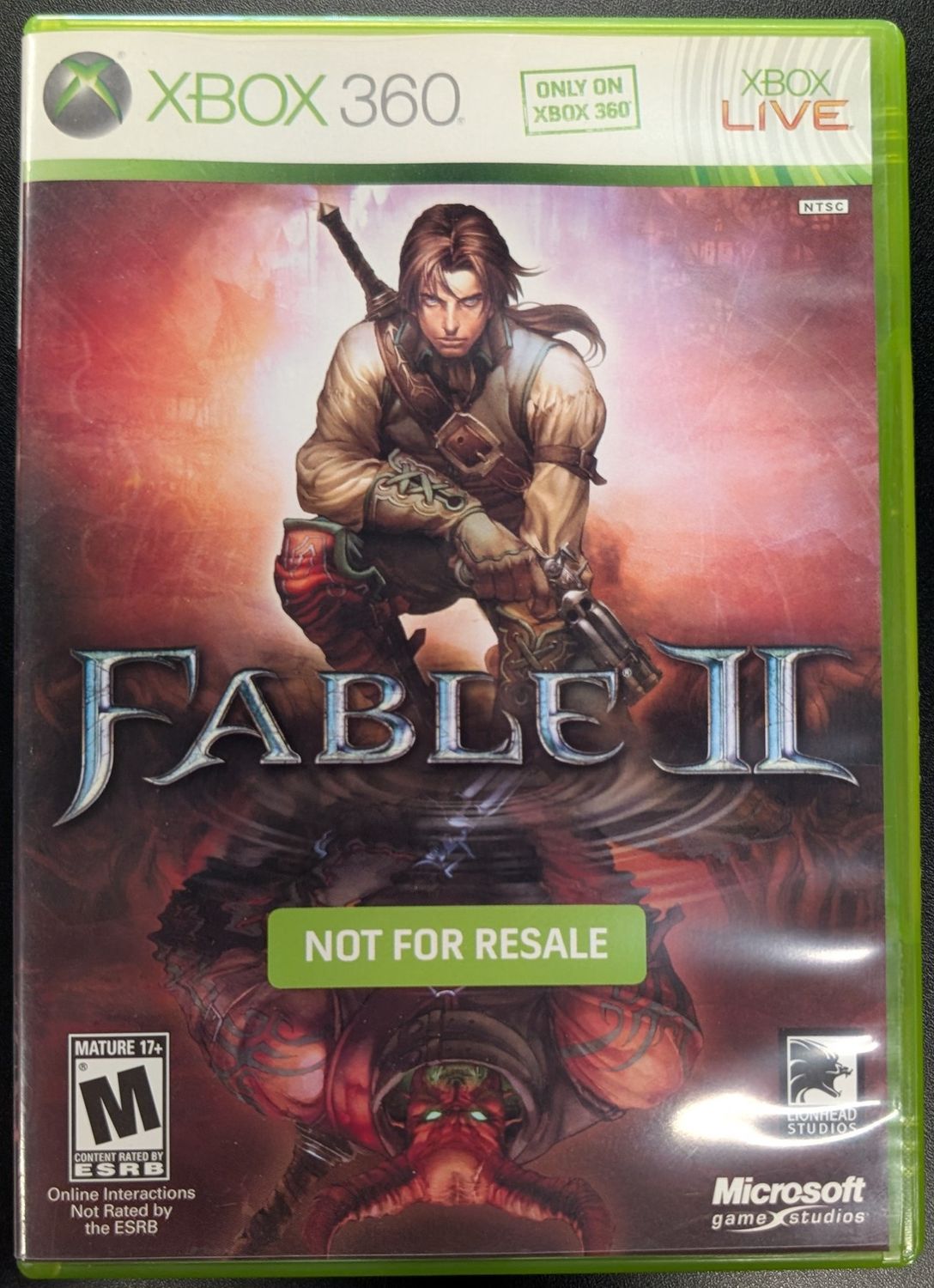 Fable II - [Not For Resale Cover] - XB360