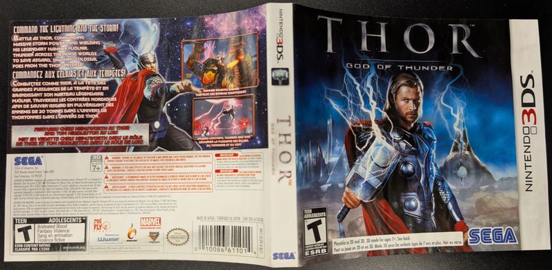 Thor: God of Thunder - 3DS