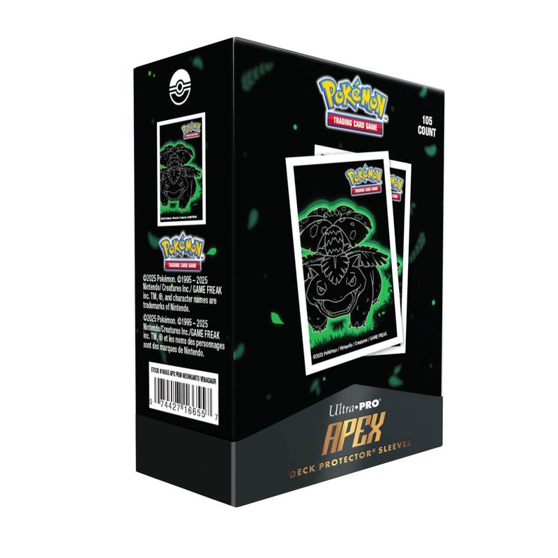 Ultra-Pro APEX Pokemon Neon Kanto Venusaur 105ct Sleeves