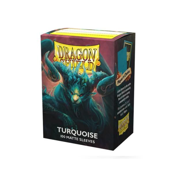 Dragon Shield Sleeves Matte Turquoise 100CT