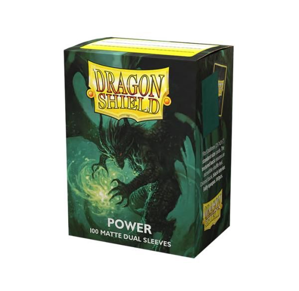 Dragon Shield Sleeves Power Matte Dual 100CT
