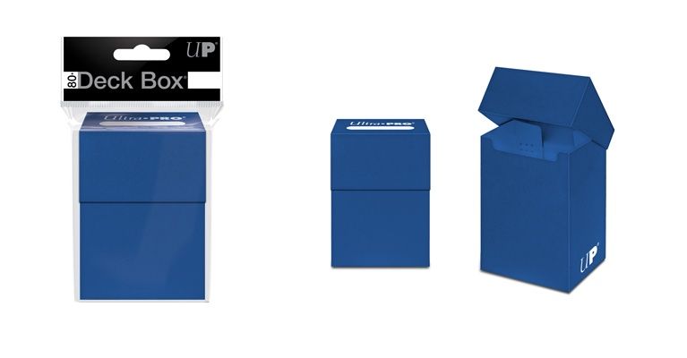 Ultra-Pro Deck Box Solid Blue