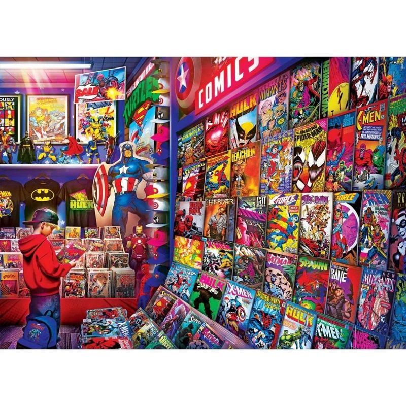 POP Culture Retro Comic Bliss 1000pc Puzzle