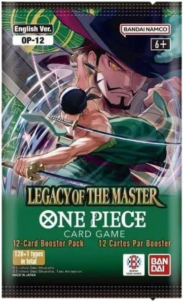 One Piece CG OP-12 Legacy of The Master Booster (1Random Pack)