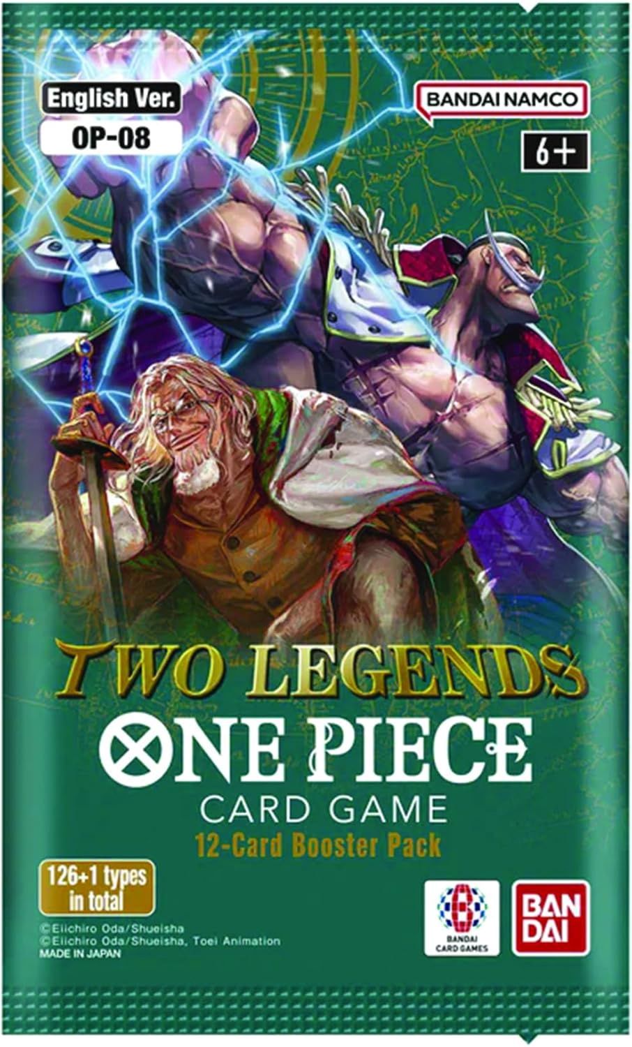 One Piece CG OP-08 Two Legends Booster (1 Random Pack)