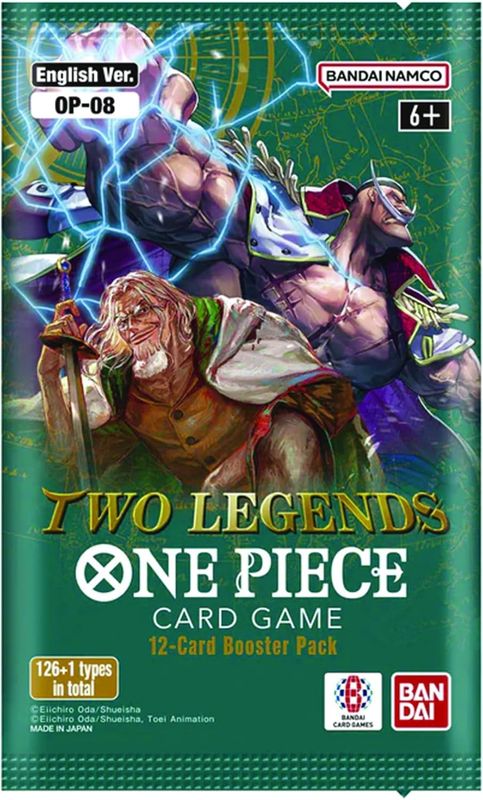 One Piece CG OP-08 Two Legends Booster (1 Random Pack)