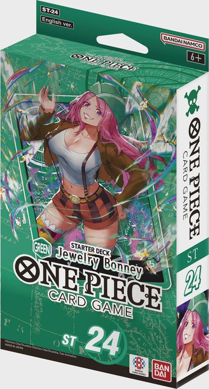 One Piece CG ST24 Starter Deck (Green Jewelry Bonney)