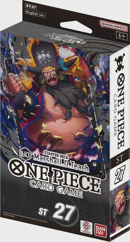 One Piece CG ST27 Starter Deck (Black Marshall D Teach)