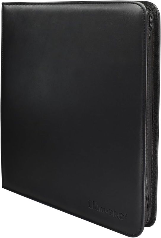 Ultra-Pro Vivid 12 Pocket Zippered Binder (Black)