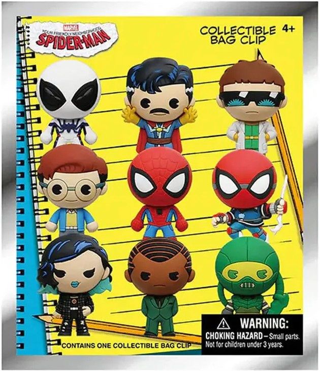 Your Friendly Neighborhood Spider-Man 3D Foam Bag Clip (1 Blind Bag)