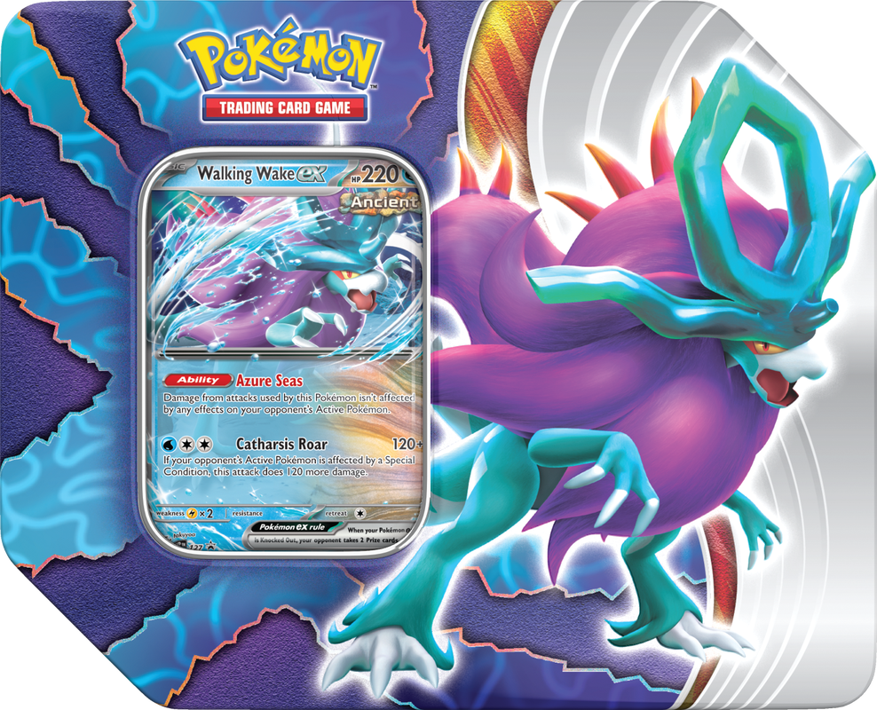 Pokemon Paradox Clash Tin (Walking Wake)