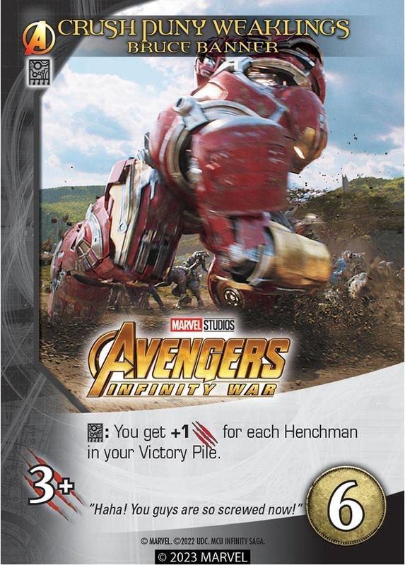 Legendary DBG Expansion The Infinity Saga