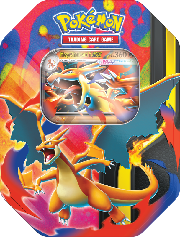 Pokemon Mega Charizard Tin (Mega Charizard Y)