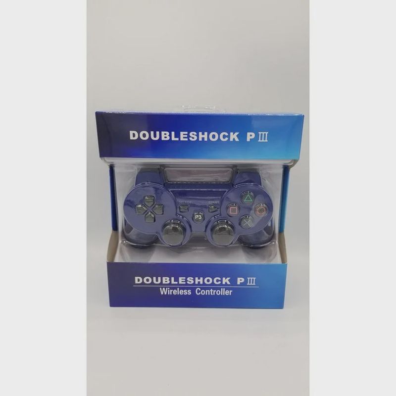DoubleShock P III Wireless Controller (Blue) - PS3