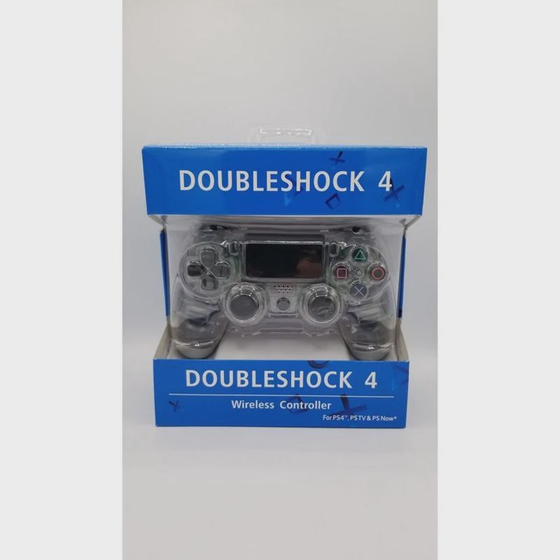 Doubleshock 4 Transparent Clear Controller - PS4