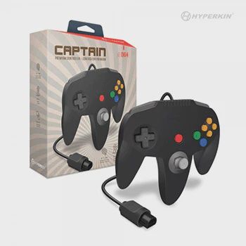 Hyperkin "Captain" Premium Controller (Black) - N64