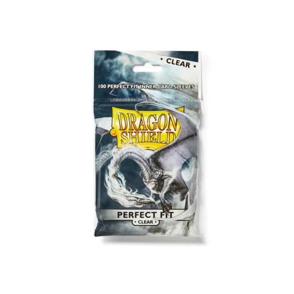 Dragon Shield Sleeves Perfect Fit Clear 100CT