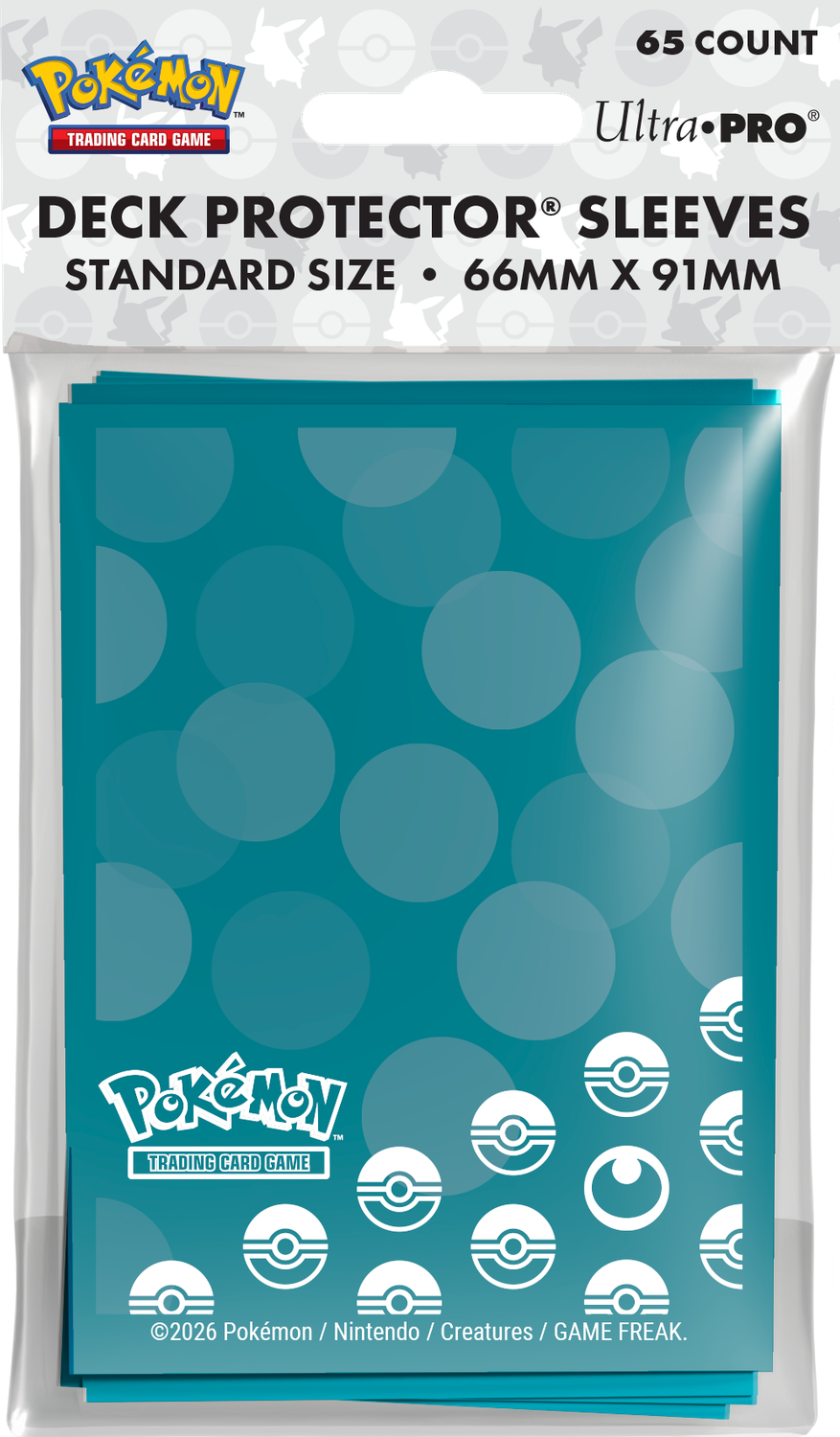 Ultra-Pro D-PRO Pokemon Energy Darkness Type 65CT Sleeves