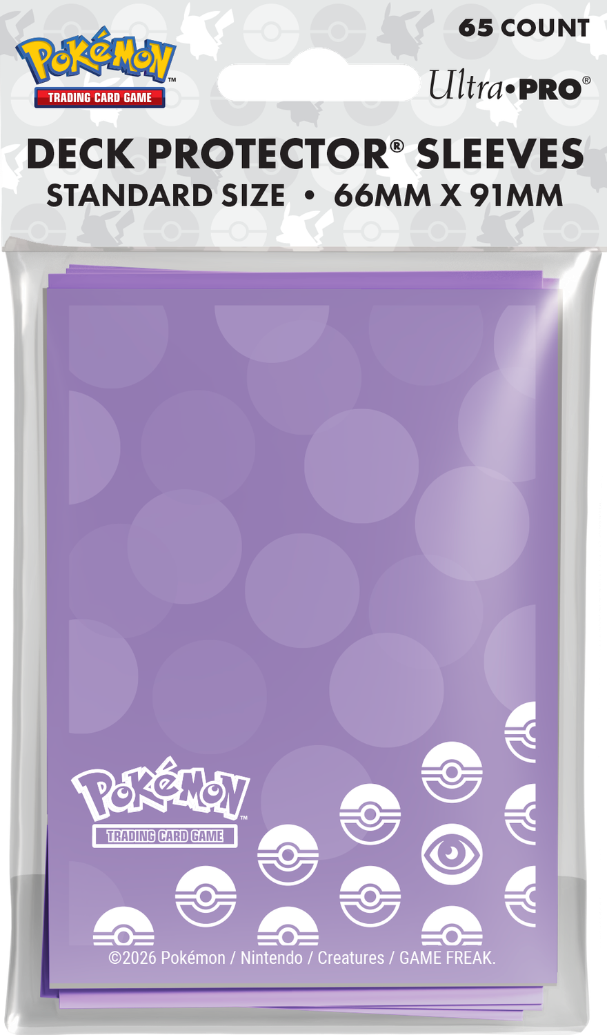 Ultra-Pro D-PRO Pokemon Energy Psychic Type 65CT Sleeves