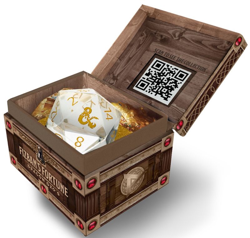 Dungeons &amp; Dragons Fizban's Fortune Misfit Blind Mystery D20 Box