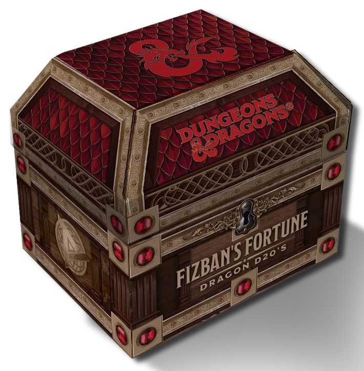 Dungeons &amp; Dragons Fizban's Fortune Misfit Blind Mystery D20 Box