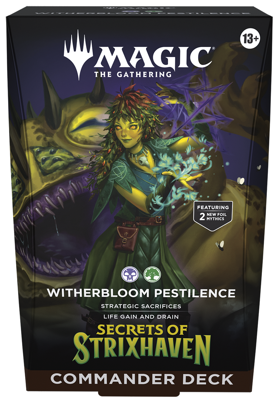 MTG Secrets Of Strixhaven Commander (Witherbloom Pestilence)
