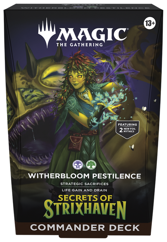 MTG Secrets Of Strixhaven Commander (Witherbloom Pestilence)