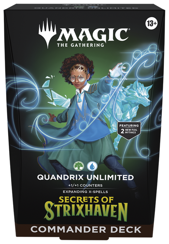 MTG Secrets Of Strixhaven Commander (Quandrix Unlimited)