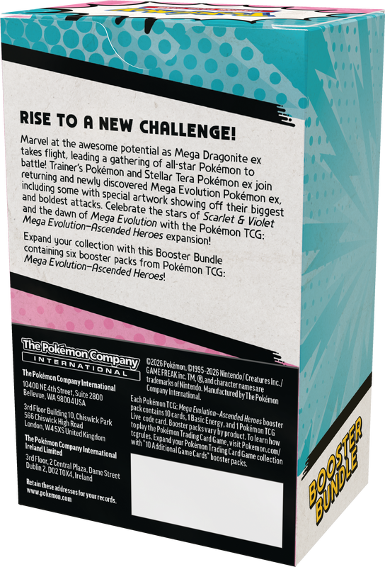 Pokemon Ascended Heroes Booster Bundle