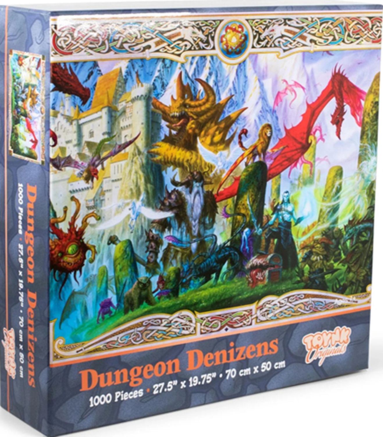 Dungeon Denizens Mythical Monster Puzzle 1000 Piece