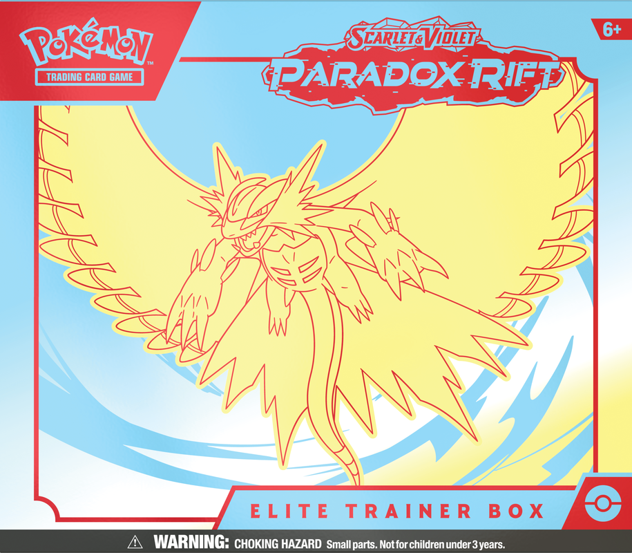 Pokemon Paradox Rift Elite Trainer Box (Roaring Moon)