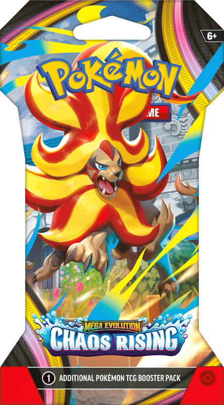 Pokemon Chaos Rising Sleeved Booster (1 Random Pack)