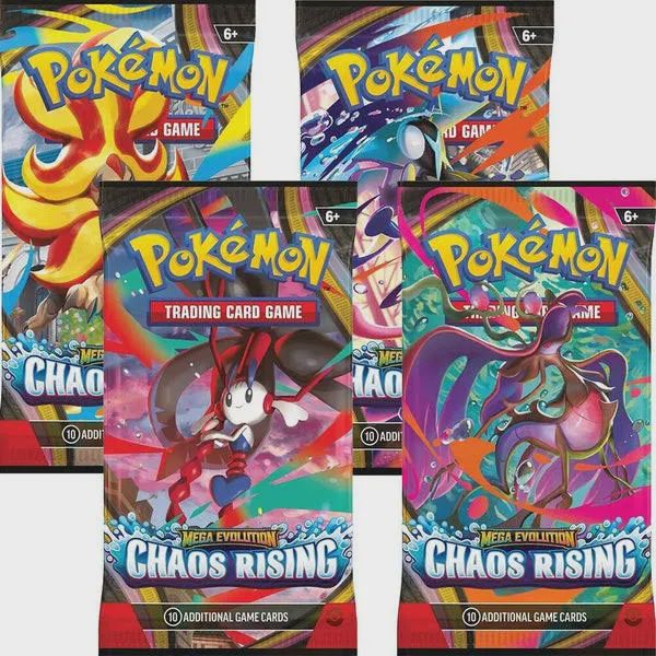 Pokemon Chaos Rising Booster (1 Random Pack)