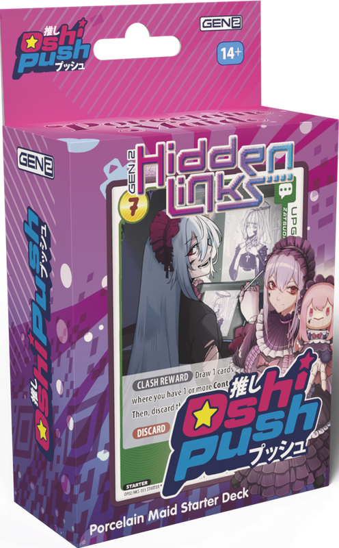 Oshi Push VTuber CG Gen 2 Hidden Links Starter Deck (Porcelain Maid)