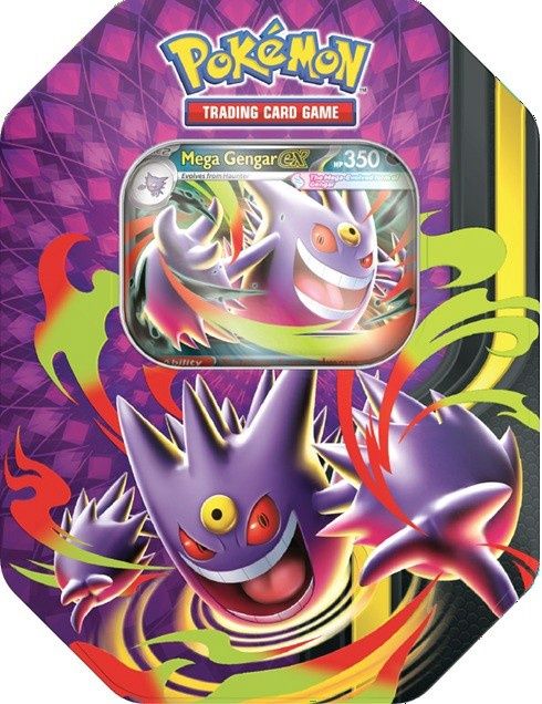 Pokemon Mega Moonlit Tin (Mega Gengar EX)