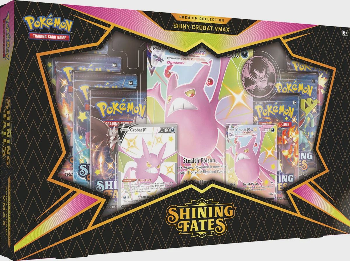 Pokemon Shining Fates Premium Collection (Crobat VMax)