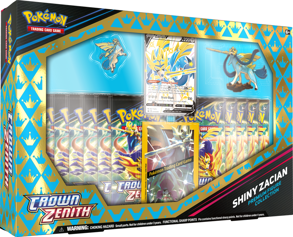 Pokemon Crown Zenith Premium Figure Collection (Zacian)