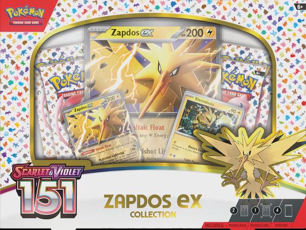 Pokemon SV3.5 151 Zapdos EX Collection