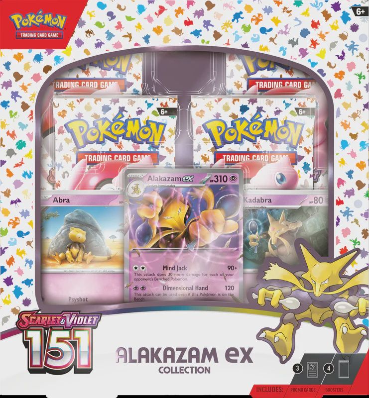 Pokemon 151 Alakazam EX Collection