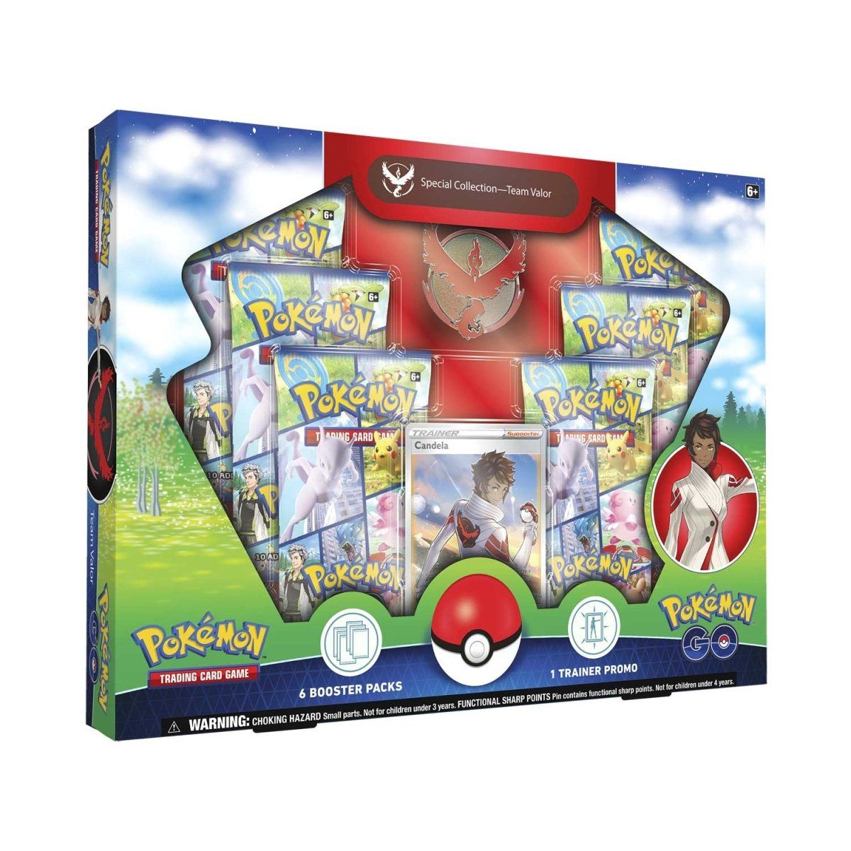 Pokemon Go Special Teams Collection Box (Team Valor)