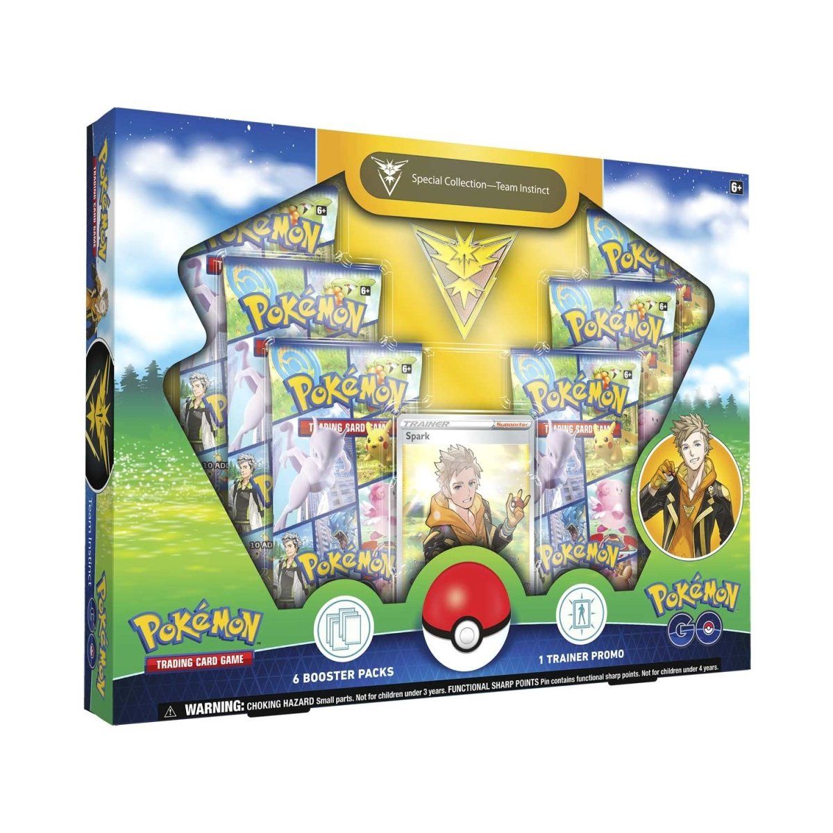 Pokemon Go Special Teams Collection Box (Team Instinct)