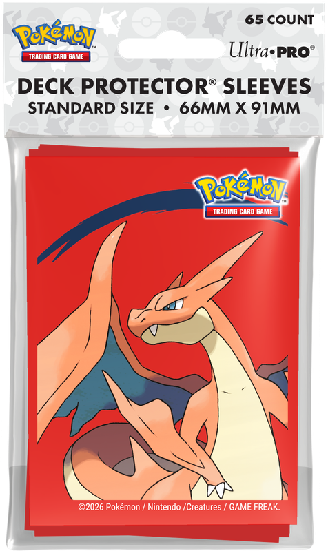Ultra-Pro D-PRO Pokemon Mega Charizard Y Sleeves 65CT