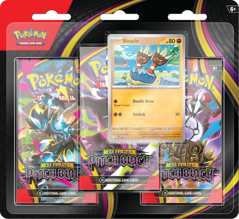 Pokemon Pitch Black 3-Pack Blister