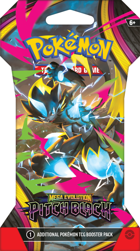 Pokemon Pitch Black Sleeved Booster (1 Random Pack)