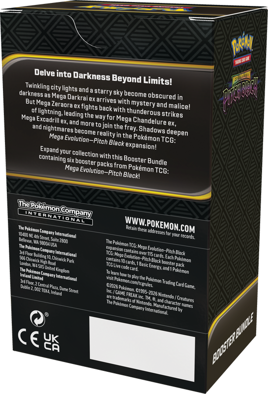Pokemon Pitch Black Booster Bundle
