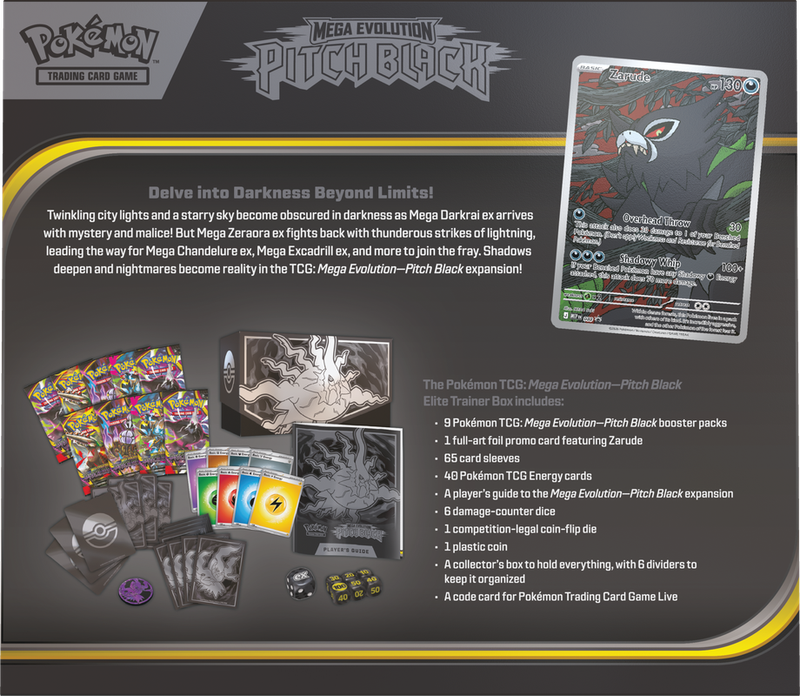 Pokemon Pitch Black Elite Trainer Box
