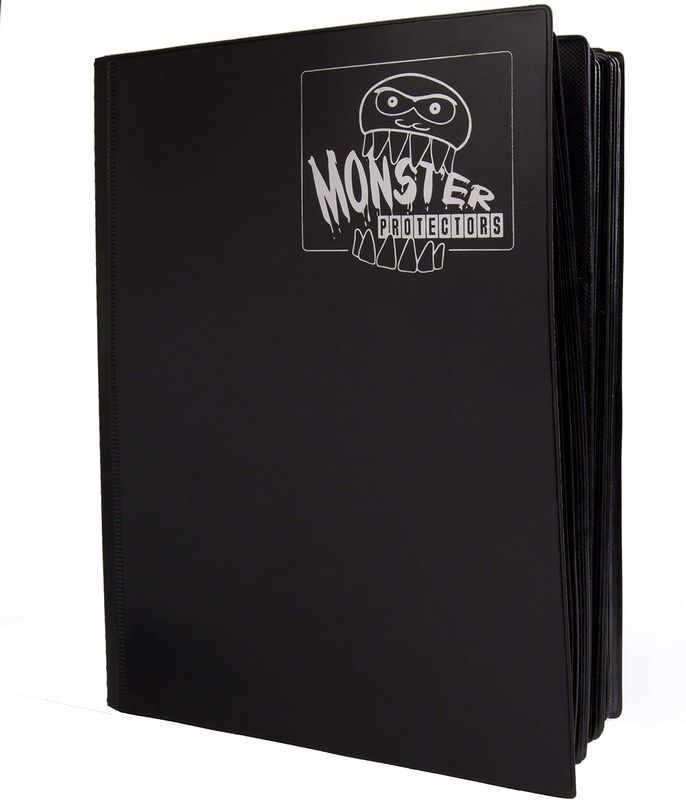 Monster 9-Pocket Mega Binder Matte Black