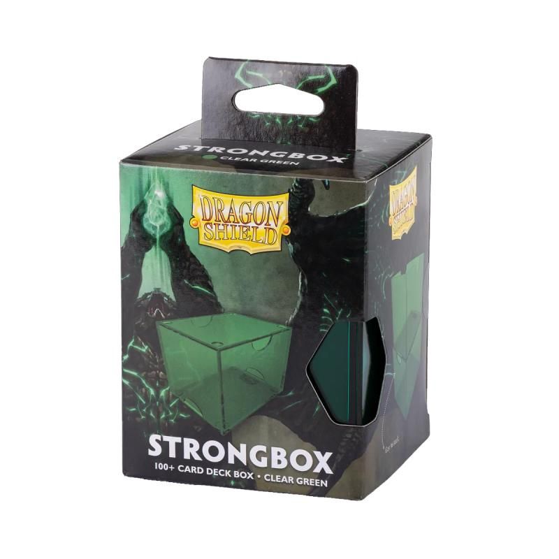 Dragon Shield Strong Box 100+ Deck Box (Clear Green)