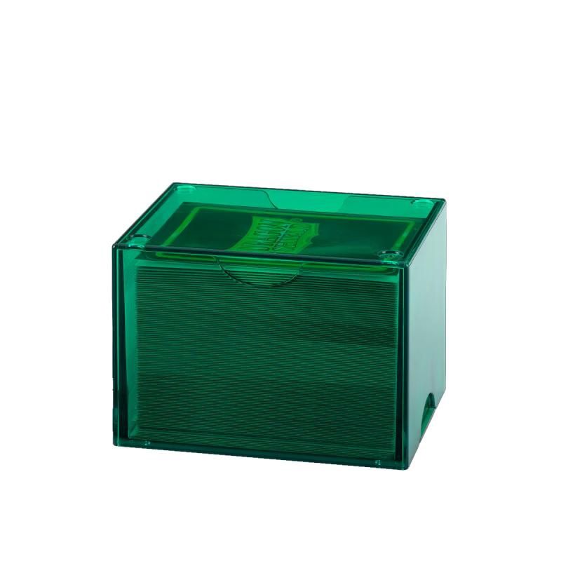 Dragon Shield Strong Box 100+ Deck Box (Clear Green)