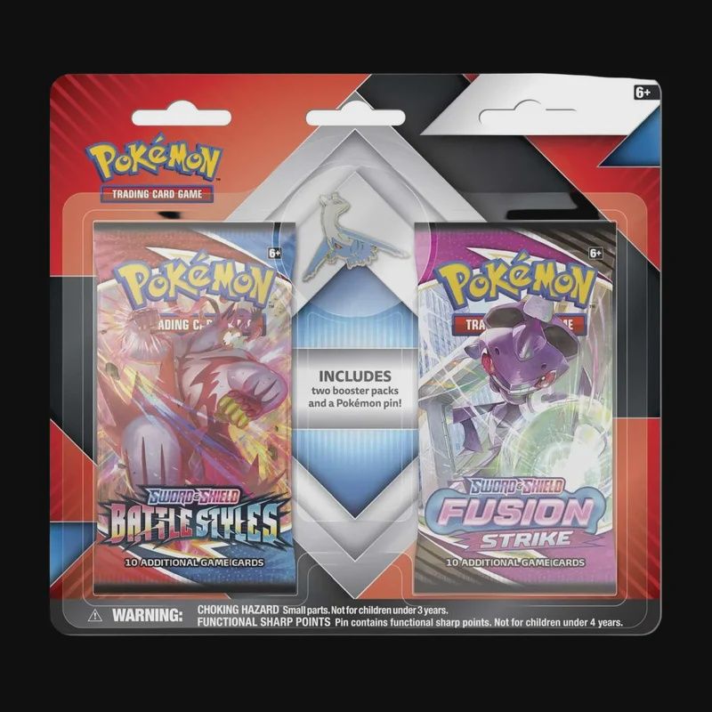 Pokemon Latios Pin 2-Pack Blister Battle Styles / Fusion Strike